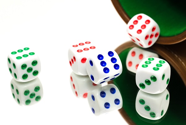 rolling dice