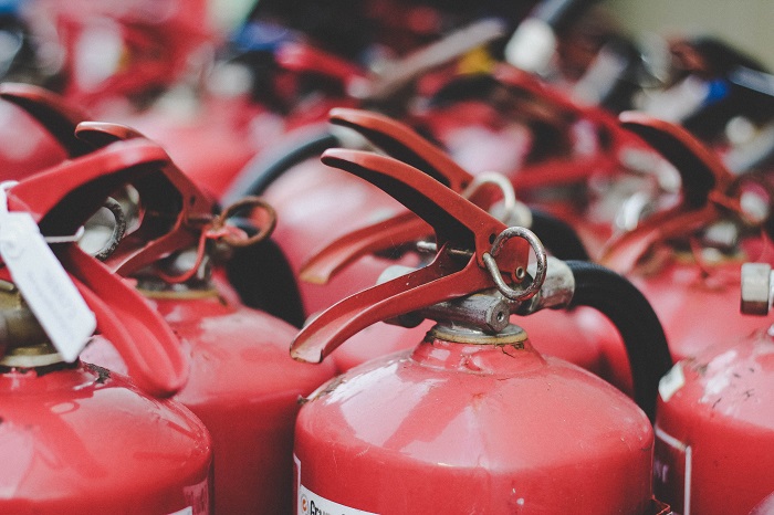 red-fire-extinguishers