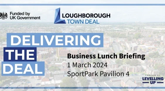 aerial shot of loughborough